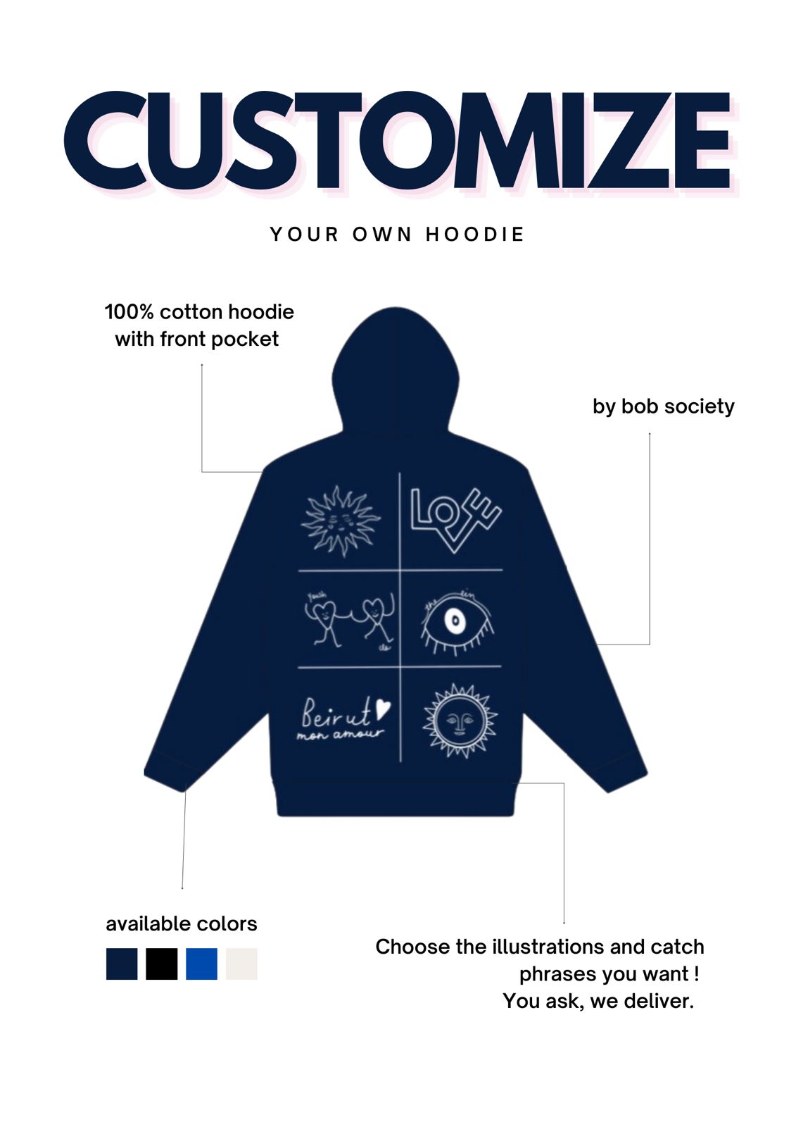 Happy Birthday Gift Card | Customized hoodie