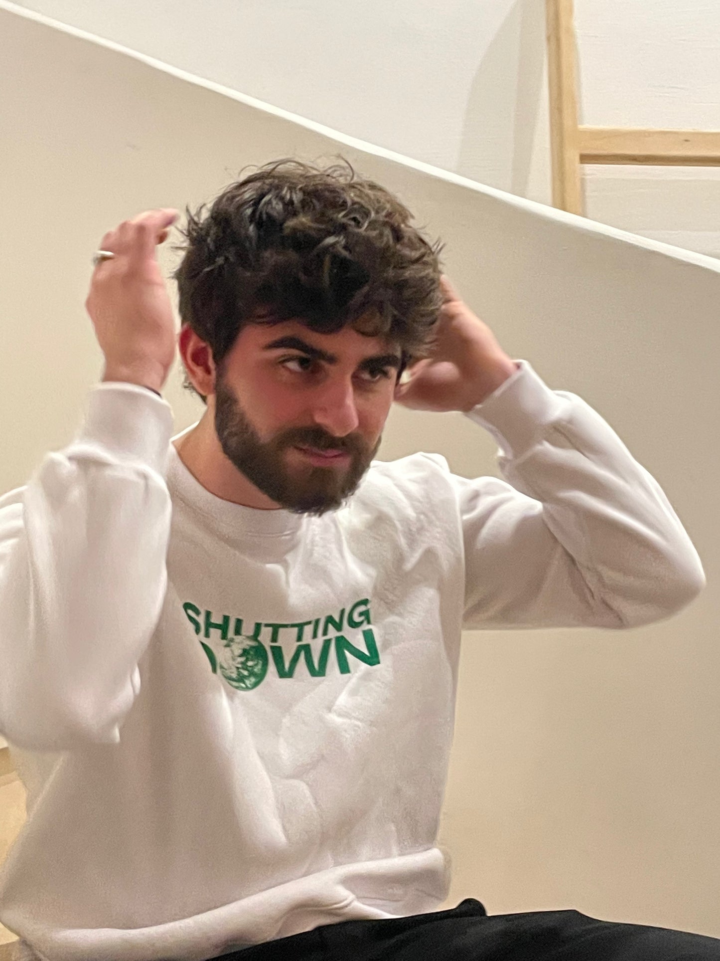Crewneck white